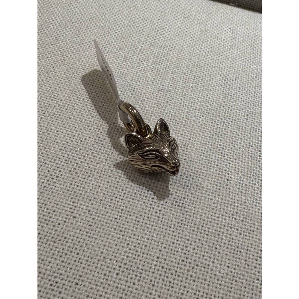 NEW STORY JEWELLERY women's fox dangle charm in gold